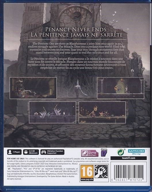 Blasphemous II - PS5 (A-Grade) (Genbrug)